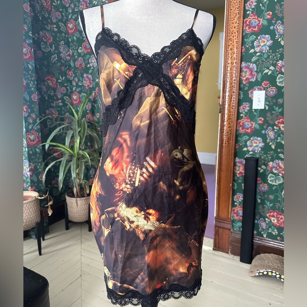 Dolls Kill Current Mood Evil Underworld Slip Dress